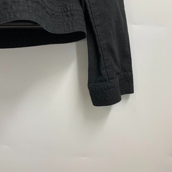 Sigrid Olsen Women's Linen Blend Button Long Sleeve Denim Jacket Size 10 - Picture 5 of 12